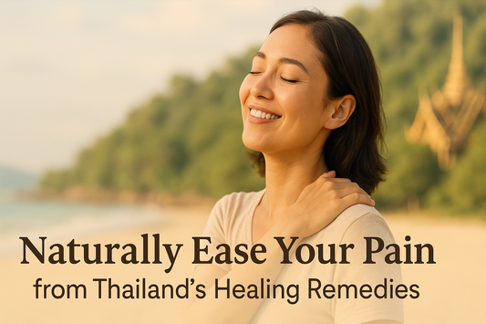 Woman enjoying nature while practicing Thailand Pain Relief Remedies for natural comfort.