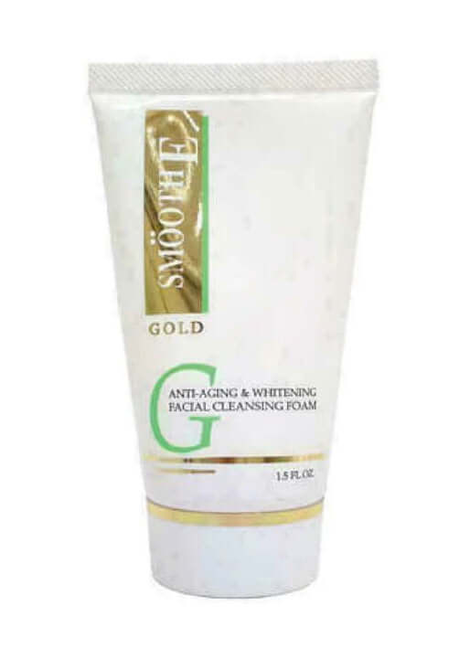 Smooth E Gold Facial Foam Front Packaging 45g