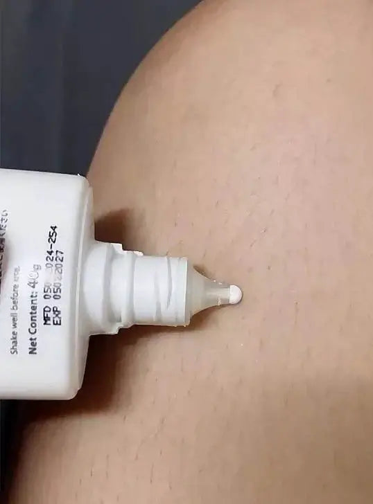 MizuMi UV Water Serum SPF50 PA++++ texture applied on skin