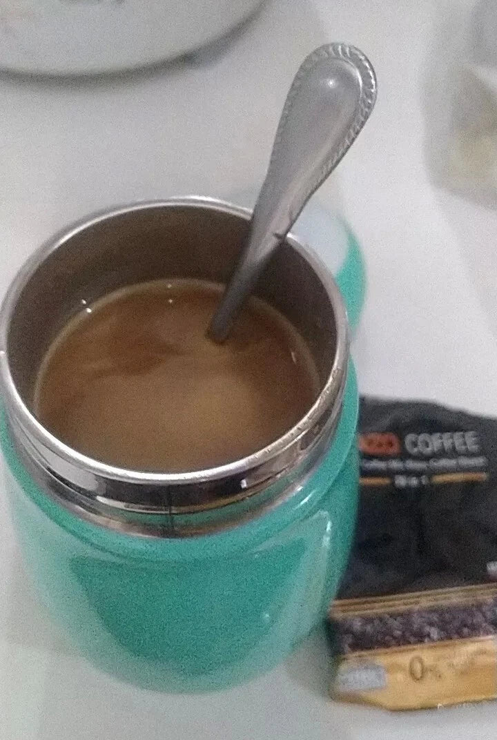 Blazo Coffee 29 in 1 instant coffee mix served hot cup sugar free Arabica herbal blend