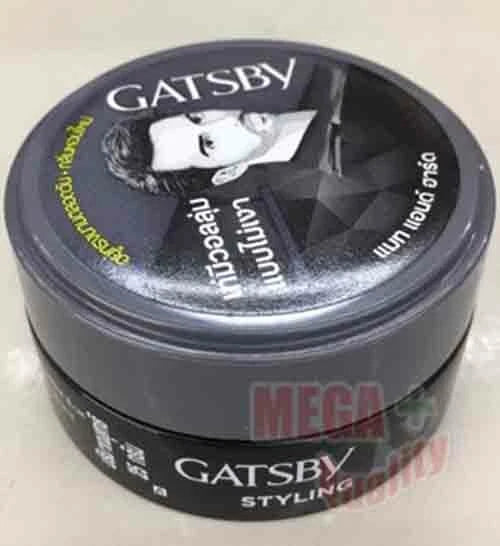 Gatsby Hair Styling Wax Mat and Hard 25g Side View