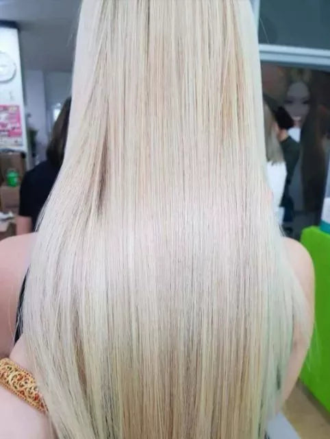 Dcash Bleaching Powder Hair Lightener Result White Blonde Hair