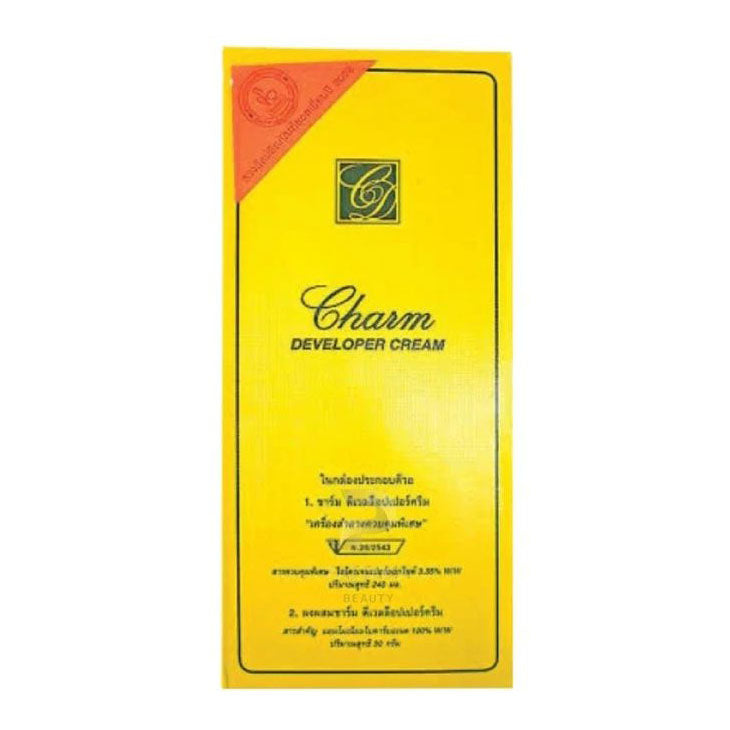 Charm Developer Cream yellow packaging front view 115 ml