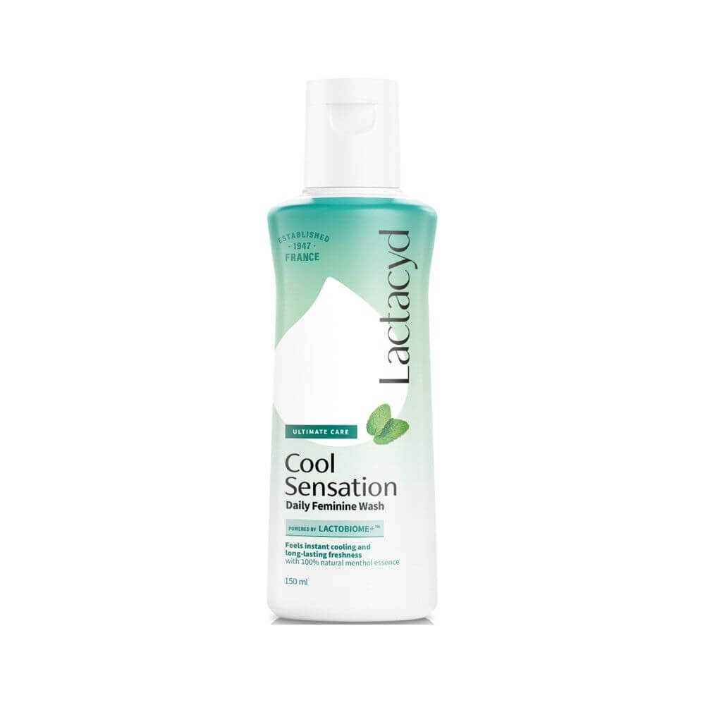 Lactacyd Feminine Wash Cool Sensation 150ml bottle front view