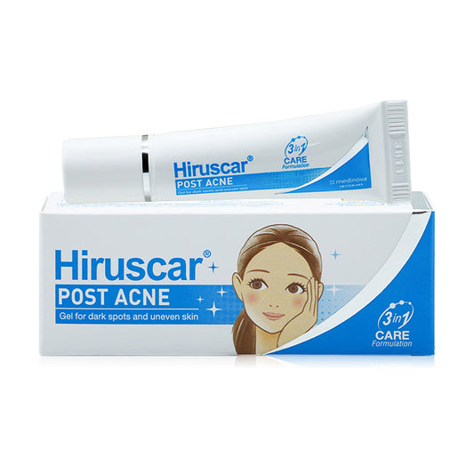 Hiruscar Post Acne Gel 5g for Acne Scars and Dark Spots 3 in 1 Formula