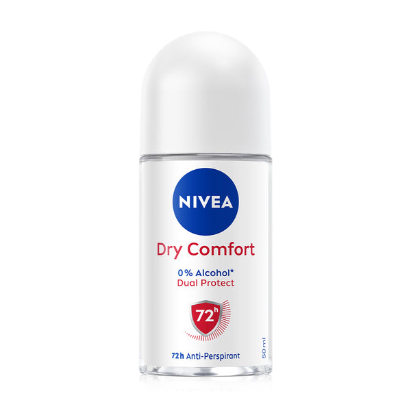 Nivea Dry Comfort Roll-On 50ml Anti-Perspirant Deodorant bottle