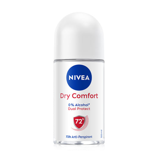 Nivea Dry Comfort Roll-On 50ml Anti-Perspirant Deodorant bottle