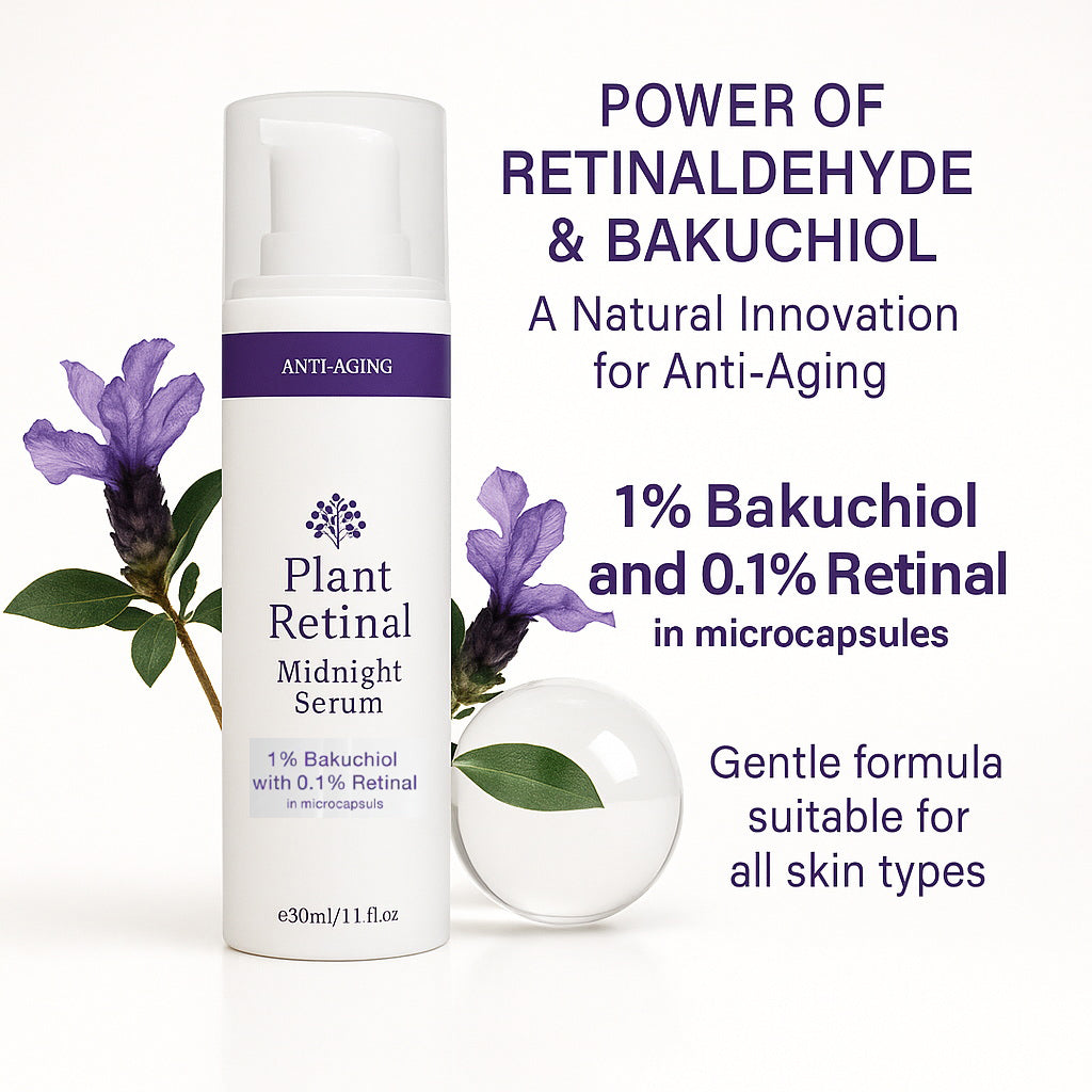 30ml Tara Botanic Plant Retinal Midnight Serum Anti Aging 1 Bakuchiol 0.1 Retinal