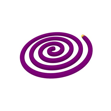 Kayari Mosquito Coil Lavender Low Smoke Mosquito Repellent Spiral Coil Close Up