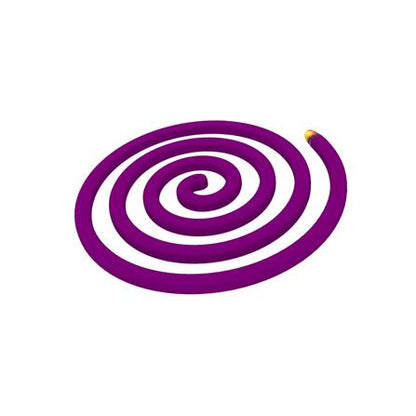 Kayari Mosquito Coil Lavender Low Smoke Mosquito Repellent Spiral Coil Close Up
