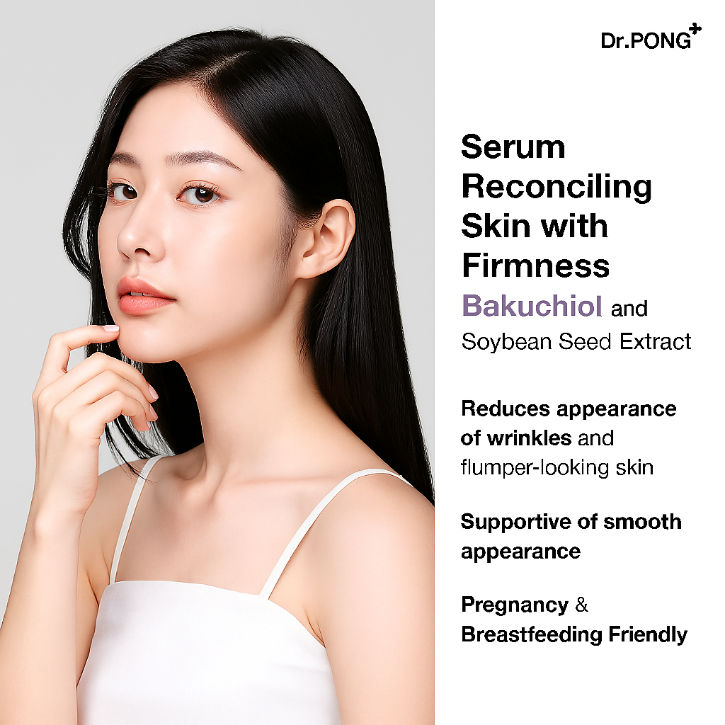 Dr.PONG Timeless Bakuchiol Serum Anti-Aging 15ml Collagen Boost for Sensitive Skin