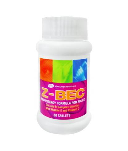 Z-BEC Multivitamins Multimineral bottle packaging front view high potency for adults