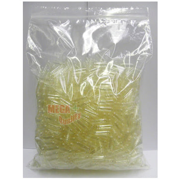 Empty Vegetarian Capsules Size 0 Clear 1000 Count