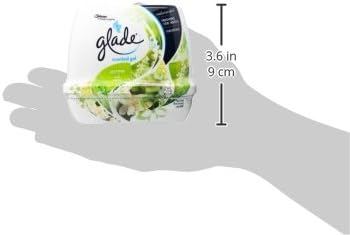 Glade Jasmine Gel Freshener container side view design