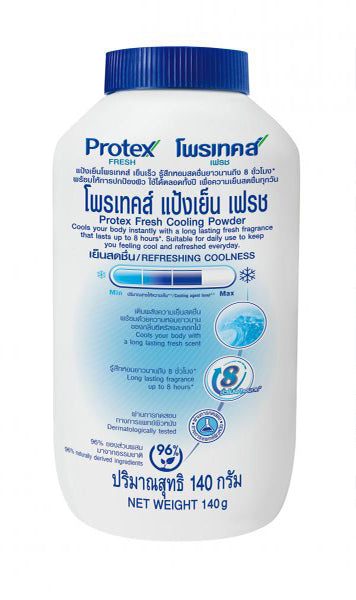 Protex Fresh Cooling Powder 140 g Anti-Bacteria Cool Refreshed
