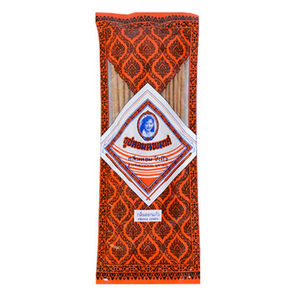 Noppamas Incense Sticks orange jasmine single pack front view