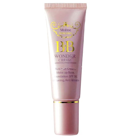 Mistine BB Wonder Cream tube front view primer foundation SPF30 15g