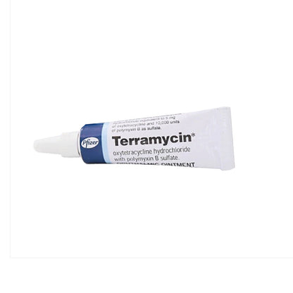TERRAMYCIN 3.5 Gm Eye Care Ointment For Cat Cattle Dog Horse Infection Eye Drop