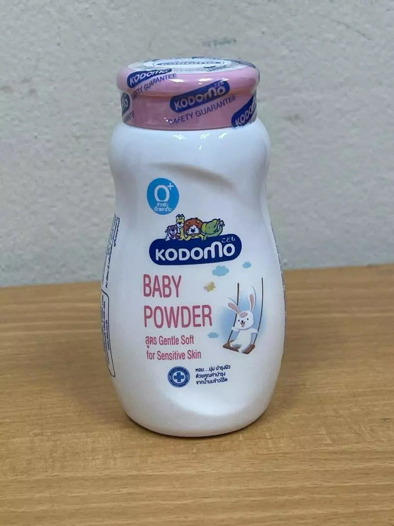 KODOMO Baby Powder Gentle Soft 0+ with Oat Milk 50g for Sensitive Dry Skin Care