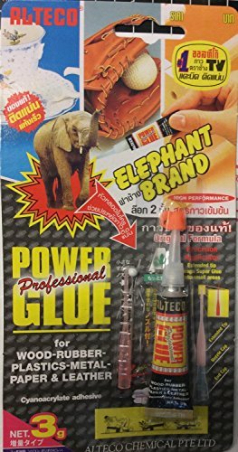 Elephant Brand Power Glue ALTECO professional super glue multi-purpose adhesive packaging front view