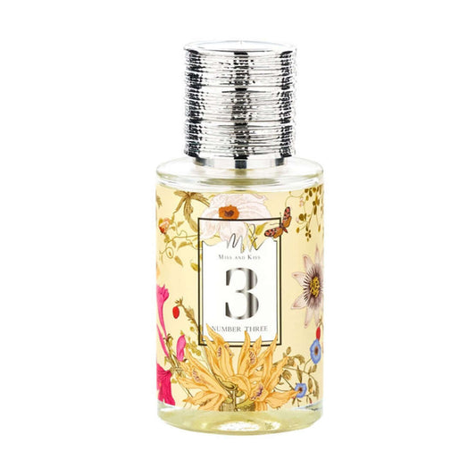 Miss and Kiss No 3 Perfume eau de parfum spray bottle front view