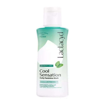 Lactacyd Feminine Wash Cool Sensation 60ml daily cleanser bottle front view