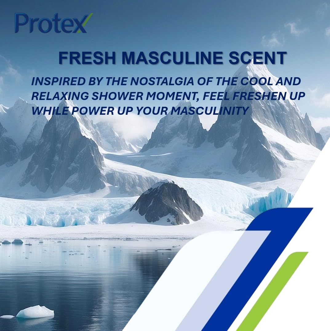 PROTEX MEN CHARCOAL SOAP moisture and freshness benefit illustration