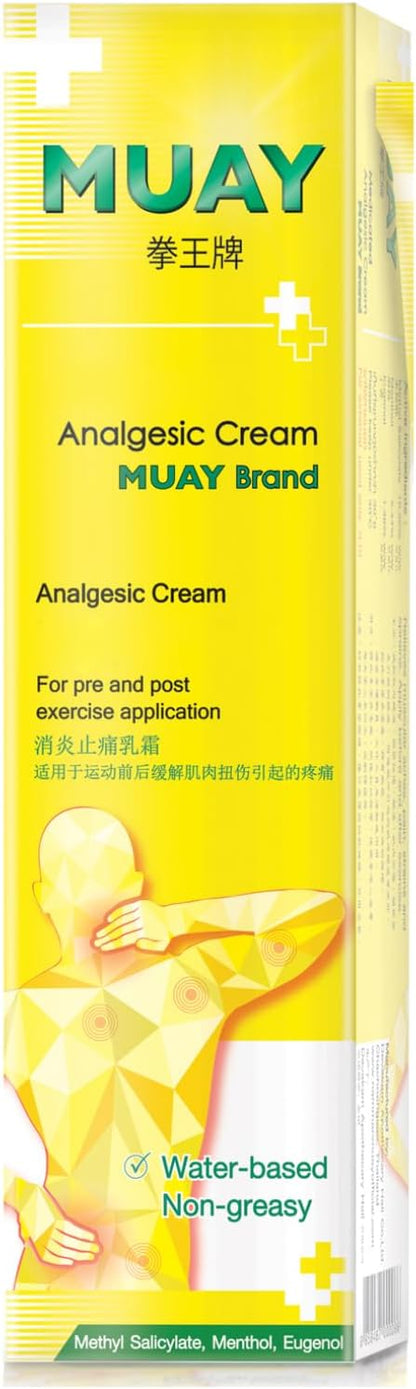 Muay Thai Boxing Analgesic Massage Cream Namman Muay LINIMENT 100 G.