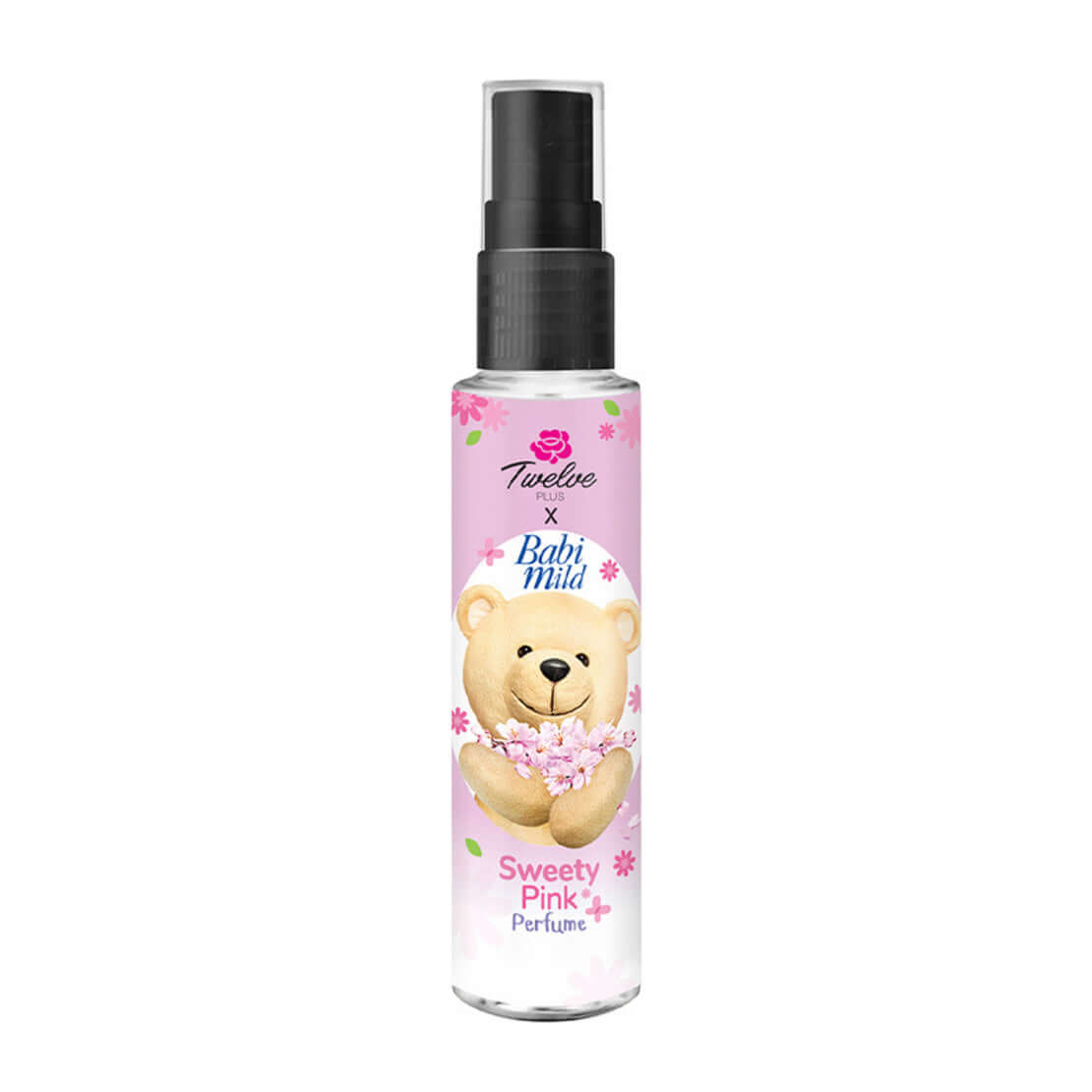 Twelve Plus Babi Mild Sweety Pink perfume spray 25ml bottle front view