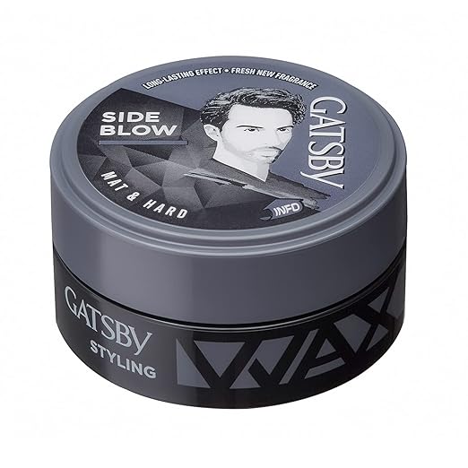 GATSBY Hair Styling Wax Mat and Hard 25g side blow strong hold matte finish from Japan