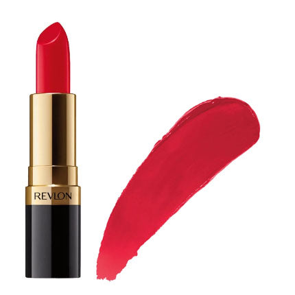 Revlon Super Lustrous Lipstick 725 Love That Red Cream Texture