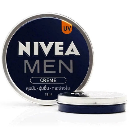 NIVEA MEN Creme UV oil control and moisturizing cream 75ml tin packaging