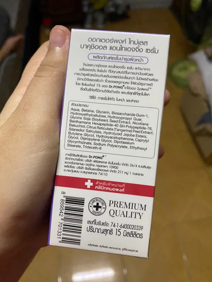 Dr.PONG Timeless Bakuchiol Serum Anti-Aging 15ml Collagen Boost for Sensitive Skin