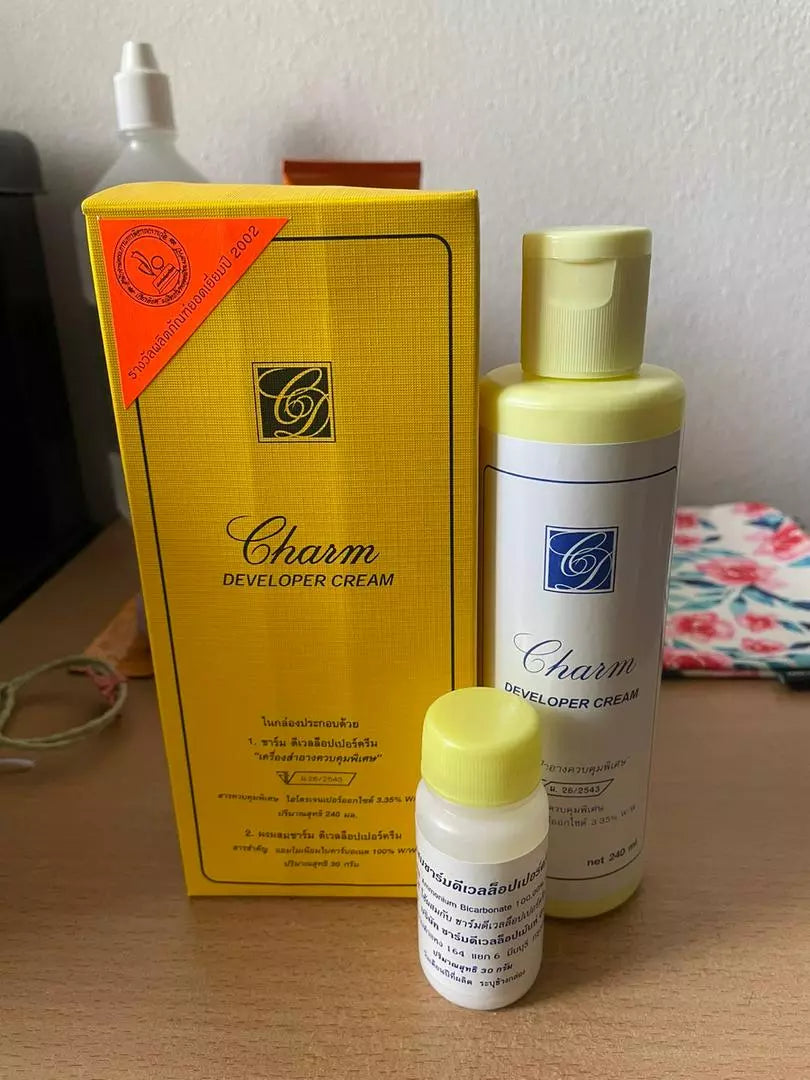 Charm Developer Whitening Bleaching Skin Cream Work In 15 Minutes 115 ml.