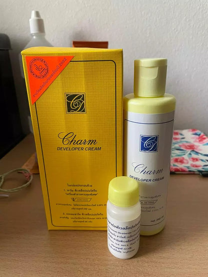 Charm Developer Whitening Bleaching Skin Cream Work In 15 Minutes 115 ml.