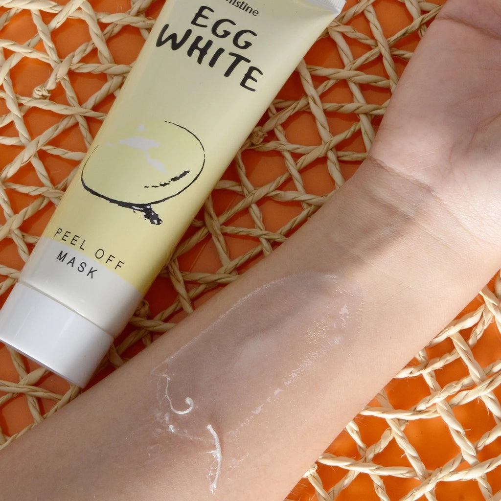 Mistine Egg White Peel Off Mask pore care results after use
