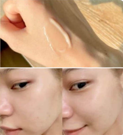 Khaokho Tamarind Cream Gel skin application and texture result view