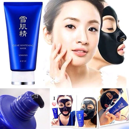 KOSE Sekkisei Peel Off Mask facial care results smooth bright skin