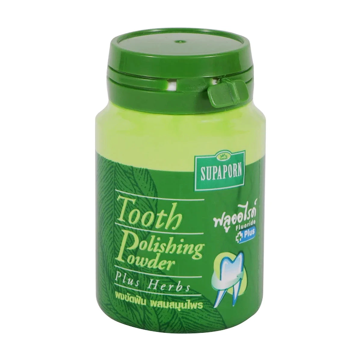 Supaporn Tooth Polishing Powder with Thai Herbs and Fluoride 90g