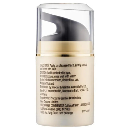 Olay Total Effects BB Cream bottle back label with directions and details