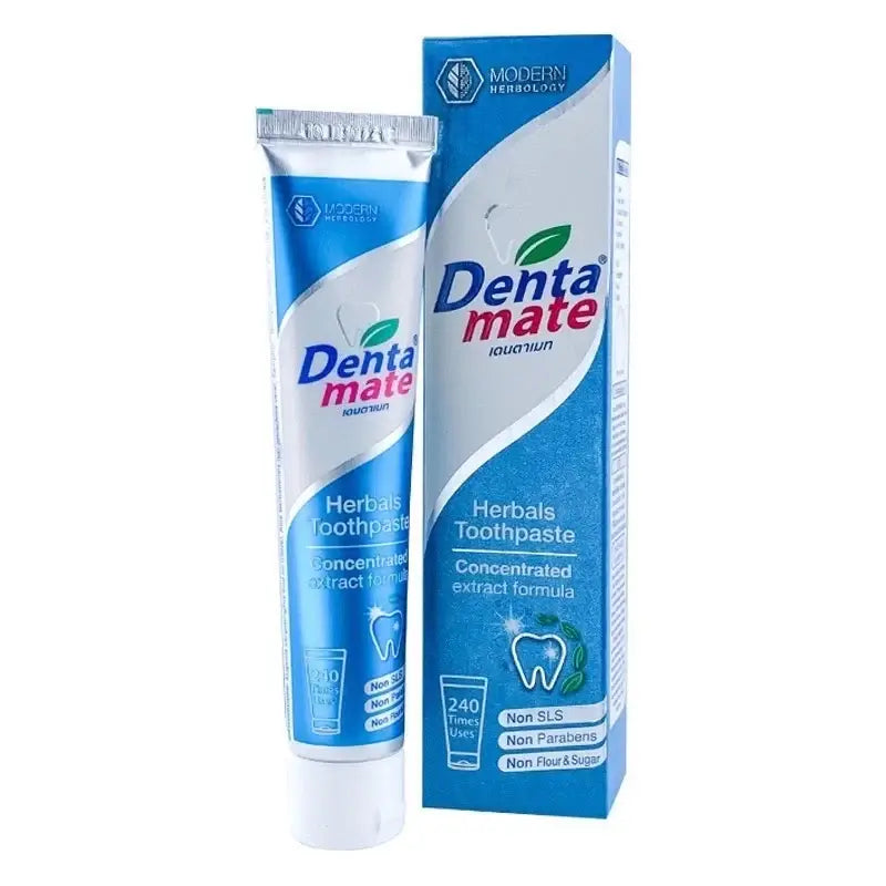 Dentamate Herbal Toothpaste 100g tube product front label