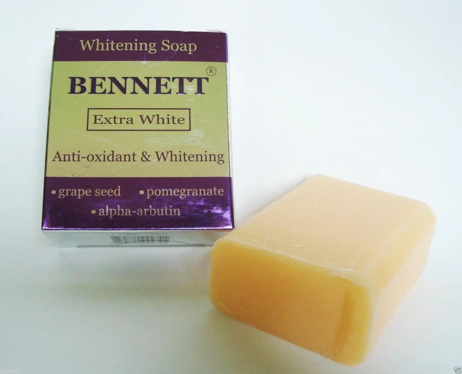 BENNETT EXTRAWHITE SOAP 130g×5個SET Bennett Extra White Soap 130g Alpha Arbutin Bar Cleanser – Megaquality