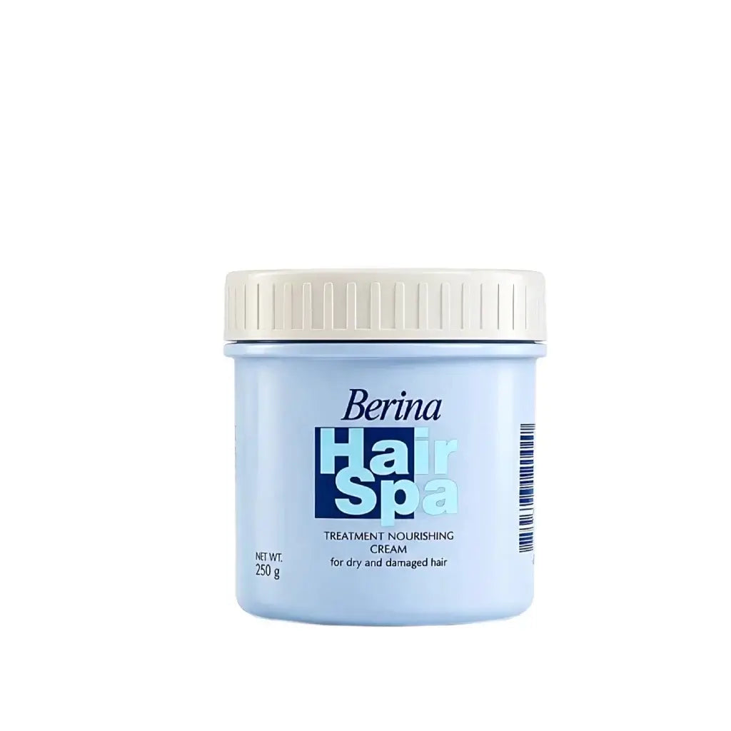 Berina Hair Spa Treatment Nourishing Cream jar for dry and damaged hair, 250g packaging.