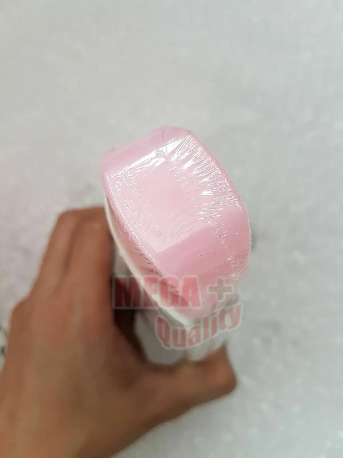 Bhaesaj Collagen Body Lotion top view with protective seal, showcasing pink cap and packaging.