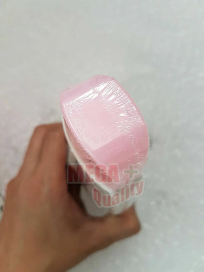 Bhaesaj Collagen Body Lotion top view with protective seal, showcasing pink cap and packaging.