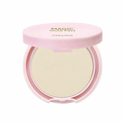 Cathy Doll Magic Gluta Pact SPF50 PA+++ Open Compact Face Powder with Mirror
