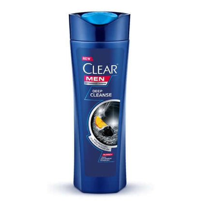 Clear Men Shampoo medium size 320ml bottle front view.