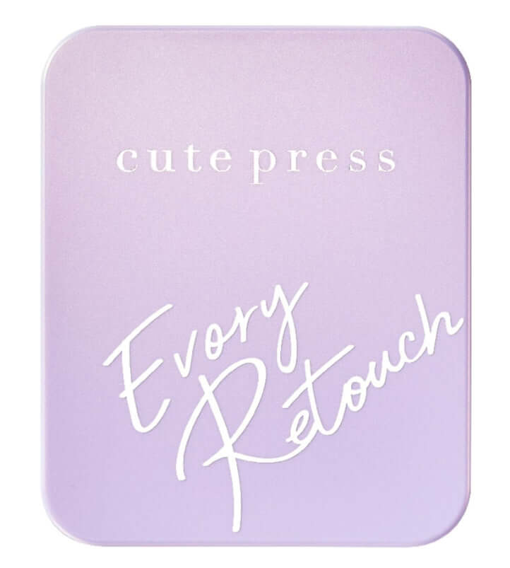 Cute Press Evory Retouch purple compact case top view