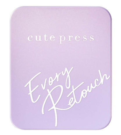 Cute Press Evory Retouch purple compact case top view