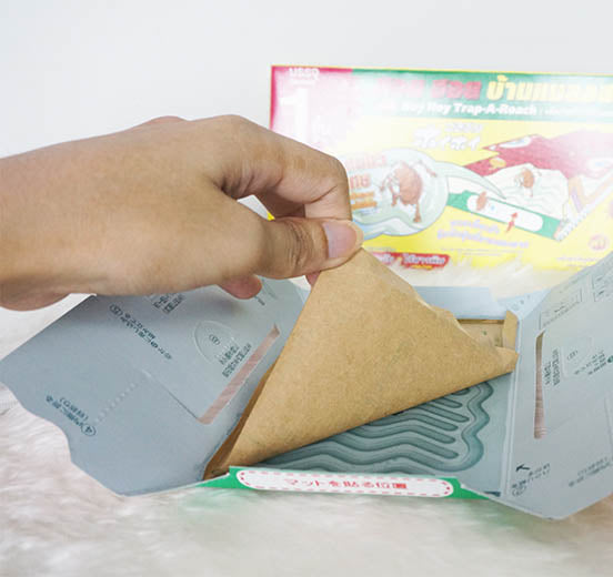 Hoy Hoy Roach Trap ARS Opening Sticky Glue Trap Board